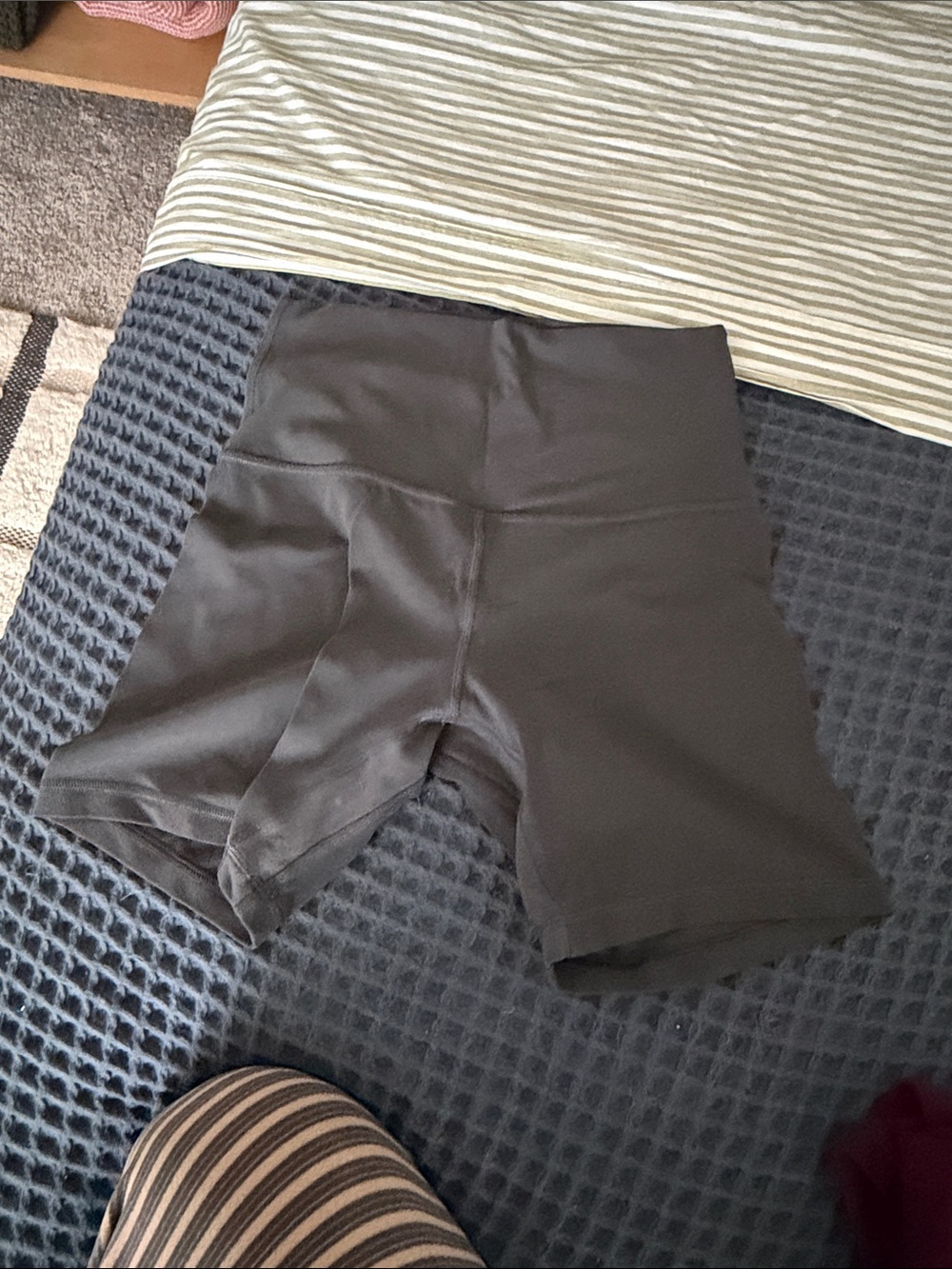 lululemon athletica Black High-Rise Bike Shorts